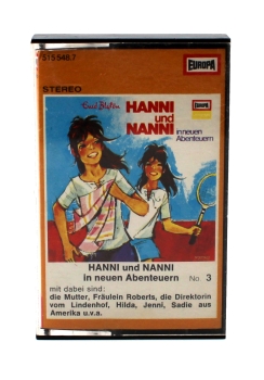Hanni und Nanni Hörspielkassette Folge 3- in neuen Abenteuern